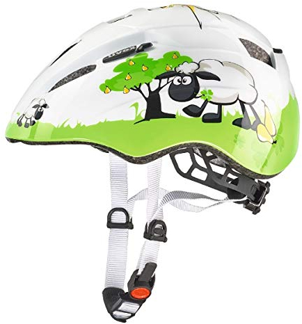uvex Kid 2 - Leichter Fahrradhelm für Kinder - individuelle Größenanpassung - erweiterbar mit LED-Licht - Dolly - 46-52 cm