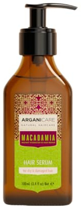 ArganiCARE Haarserum Macadamia For Dry & Damaged Hair 100 ml, Preis/100 ml: 24.99 EUR