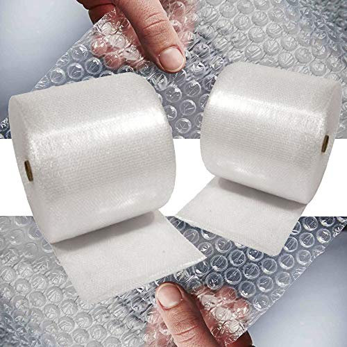 Roll of Quality Small Bubble Wrap Handy Size/Easy Storage Bubble Wrap for Packing (500mm x 100m)