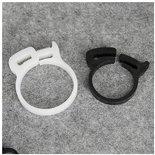 Kunststoffrohrklammer, Kunststoffklemme, starker Rohrclip, Kunststoffrohr, Kunststoffverschluss-34-38mm * Nur 10