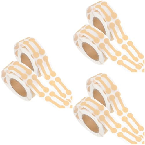 DIYEAH 6rolls Seal Stickers Handmade Christmas Labels Wrapping Stickers Key Tags for DIY Baking