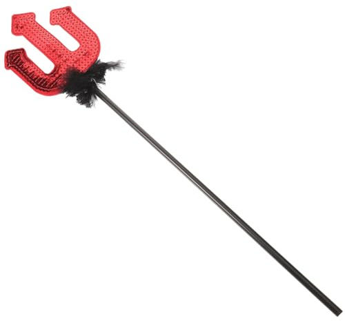 Beavorty Forchetta Decorativa Da Demone Per Halloween Cosplay Accessorio Da Diavolo Per Performance Realizzata in Materiale Plastico Durevole