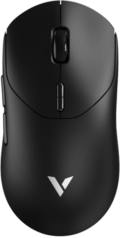 Rapoo VT2 Wireless Gaming Mouse, True 8K Wireless Polling Rate, 53g Lightweight, Up to 750 Hr Battery, Nordic nRF54L15 MCU, 100-Million Mechanical Switch, 10 Programmable Buttons, Macro Enabled