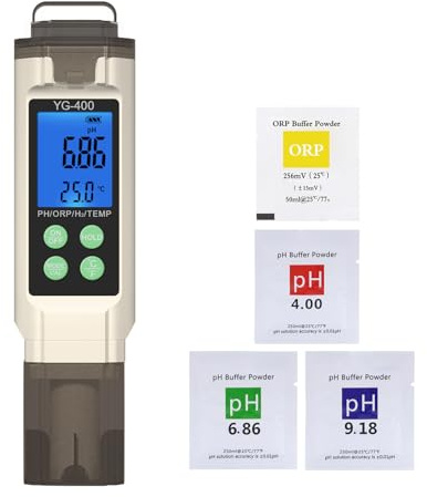Herramienta de análisis de agua de alta precisión, pantalla de resaltado y tarea simple para pruebas de agua mineral de laboratorio de piscina, dispositivo de medición digital