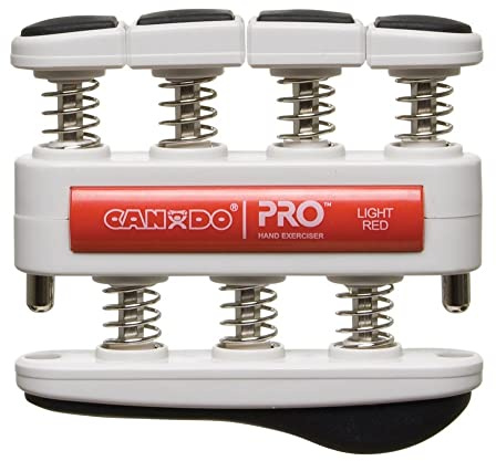 CanDo Handtrainer, Fingertrainer PRO®, rot (leicht)