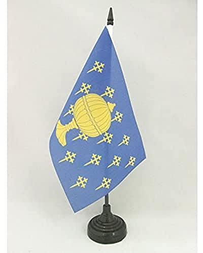 AZ FLAG Bordsflagga Konungariket Galicien 409-1833 21x14 cm Plastfot