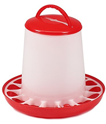Melko® Distributeur de nourriture pour volailles 1,5 kg antibactérien pour poules, canards, distributeur automatique de nourriture