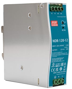 MEAN WELL Well NDR-120-12 Hutschienen-Netzteil (DIN-Rail) 12 V/DC 10A 153W 1 x