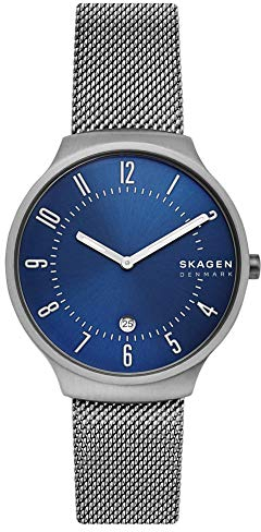 SKAGEN Herren Analog Quarz Uhr mit Edelstahl Armband SKW6517