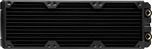 CORSAIR Hydro X Series XR7 360mm Water Cooling Radiator - Triple 120mm Fan Mounts - Premium Copper Construction - Easy Installation - Black