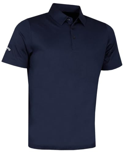 Callaway Golf Herren 2026 SwingTech Solid feuchtigkeitsableitend Poloshirt