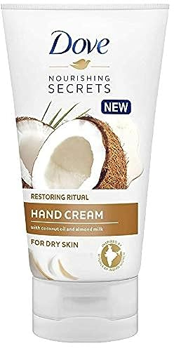 Dove Coconut Oil and Almond Milk Hand Cream 75 ml – [Pack of 2]