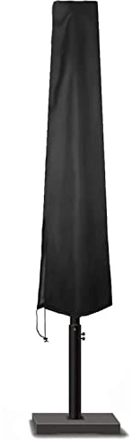 KAYBTNT Housse Parasol Deporte Ø 2-4 m, Etui a Parasol en Tissu Oxford 420D, Housses pour Parasols de Jardin, Étanche, Coupe-Vent, Anti-UV, Protection Parasol avec Fermeture éclair,240x57/57cm