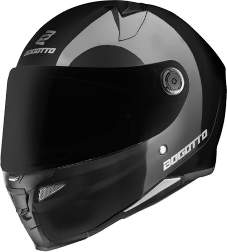 Bogotto FF110B Helm, schwarz, 2XL