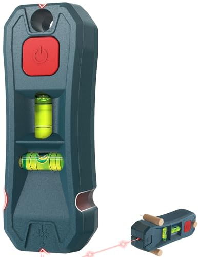 Level Laser Tool | Laser Level for Hanging Pictures & Home Renovations, Horizontal & Vertical Bubble, Hands-Free