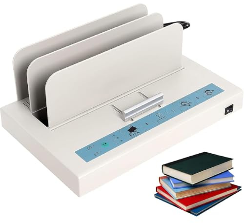 Professionelle Thermobindemaschine für A3/A4/A5-Dokumente, Heißschmelzbinder mit 500 Blatt Kapazität, ideal für Verträge, Rechnungen und mehr