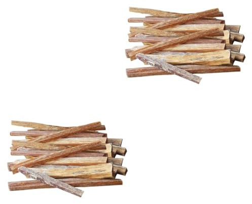 TOYANDONA 2 Piezas 1 Encendido Troncos de iniciador de de leña Palos de fogata Accesorio para fogata Herramientas para Acampar Firelighters de Madera