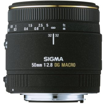Sigma 50mm f/2.8 EX DG Macro -Canon Fit Lens