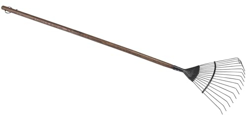 Draper 14311 Carbon Steel Lawn Rake with Ash Handle