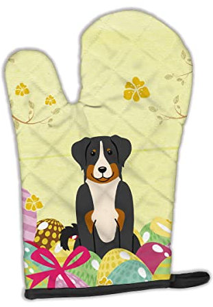 Caroline 's Treasures Ostern Eier Appenzeller Sennenhund Ofenhandschuh, multicolor, 30,5 x 21,6 cm