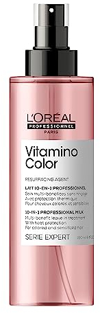 L'Oréal Professionnel Farberhaltendes Leave-In Spray für coloriertes Haar, Mit Antioxidantien, Serie Expert, Vitamino Color 10in1 Spray, 190 ml