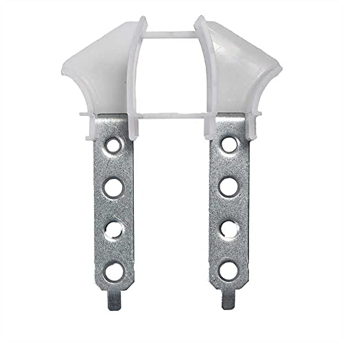 1 Paar Universal Rollladen Einlauftrichter 4-Loch Führungsschiene Mini Rolladen Behang