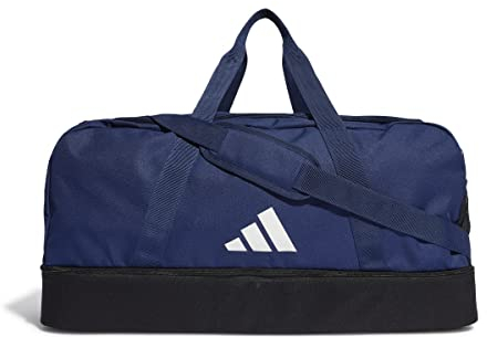 adidas Unisex - Adulto Tiro League Duffel Bag, Team Navy Blue 2 / Black/White, L
