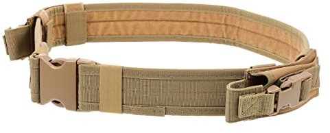 BESPORTBLE Taktischer Campinggürtel Für Herren Outdoor-jagdgürtel Aus Hochwertigem Material Stufenlos Verstellbarer Trainingsgürtel