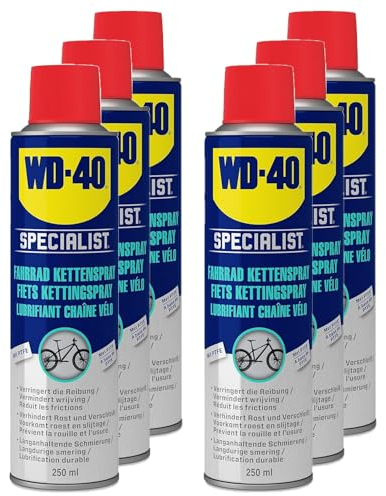 WD-40 Specialist Fahrrad Kettenspray 6x250 ml