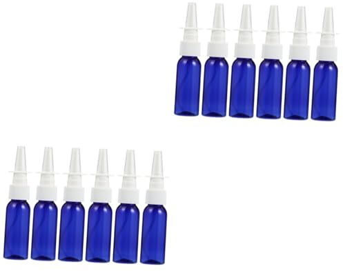 Mipcase 12st Påfyllningsbara Sprayflaskor i Plast Sprayflaskor För Parfym Kosmetika Och Saline Läckagesäkra Reseflaskor För Enkel Användning