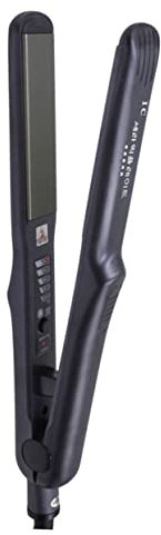 DECOMELODY Rizador De Pelo Portátil Plancha Eléctrica Rizador De Pelo Doméstico Vapor Para Salón Enchufe Europeo