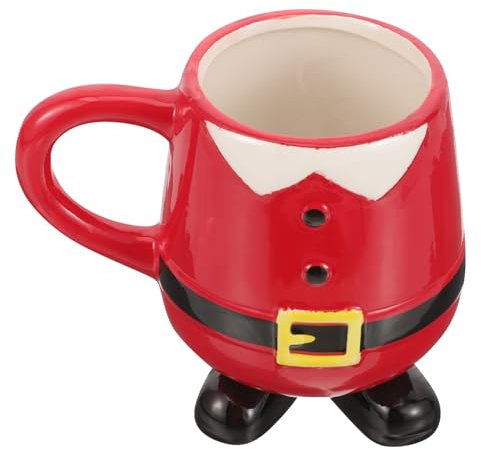 Cabilock Keramiktasse Weihnachten Cartoon Weihnachtsmann Tasse Dekorative Kaffeetasse Wasserbecher Für Zuhause Büro Restaurant Tee Trinken