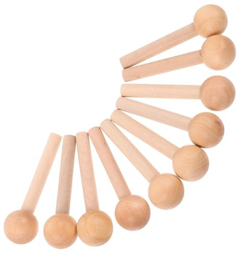 HAPINARY 10stücke Holz Pegboard Pegs Haken Holz Pegs Für Pegboard Panel Für Bastelarbeiten Und Heimwerkerprojekte