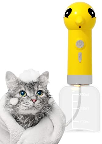 Ceprznvey Schampodispenser för hund, mjuk djurschampodispenser - lätt tvåldispenser för husdjur, utomhus, camping, spa, trädgård, badkar