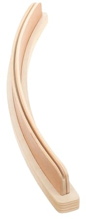Ciieeo Gebogener Holz-spielkartenhalter Mit Extra Breitem Displaybrett Übersichtliche Kartensicht Freihändig Nutzbar Für Senioren Und Kartenspiele Wie Rommé Und Poker