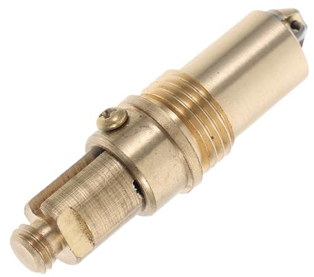 Anneome Pop Up Drain Stopper Fitting Brass Core Replacement for Bathroom Basin and Kitchen Sink with Efficient Spring Mechanism Electroplated Finish Washbasin Plug Strainer