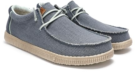 PITAS | WP150 Steve | Mocasines de Hombre | Náuticos Casual | Zapatillas de Tela | Zapatos sin Cordones | Deportivas Casuales | Calzado de Walkinpitas