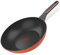 Tasty Wok Pan, Stir-Fry Pan, Non-Stick Frying Pan, Saucepan for all Types of Cookstoves incl. Induction, Cookware, Dishwasher Safe Cookware, Dimensions: Ø28x7cm, Colours: Grey & Orange