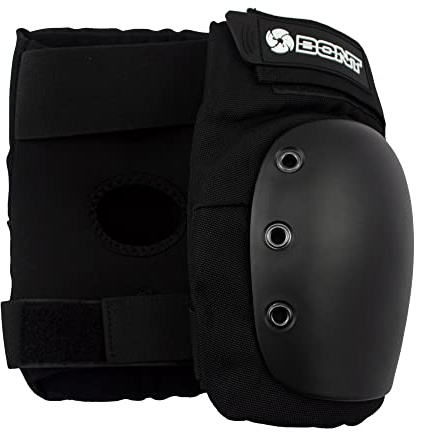 Bont Adult Knee Skate Pads Protection for Inline skate, Roller Derby, Roller Skate, Park Skate, Ice Skate, Skateboard, Scooter (Large)