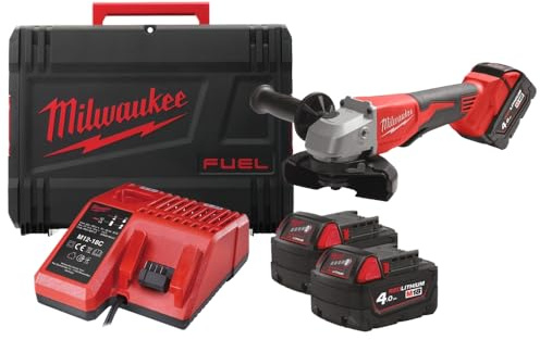 Milwaukee M18BLSAG125XPD-402X 4933492646 - Amoladora angular inalámbrica (125 mm, con interruptor)