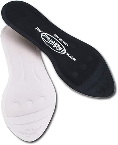 Happy Feet Plantar Fasciitis Orthotic High Arch Support Gel Insert Shoe Insoles for Mens and Women