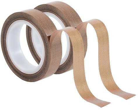 NICENEEDED 2 Rotoli di Nastro Scorrevole per Cassetti da 1/2 Pollici X 10 Piedi, Nastri per Tende Scorrevoli, Nastro per Mobili in Legno, Cassetti, Tende