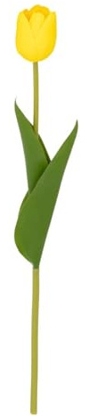 Atmosphera - Tige de Tulipe Artificielle Martine H48cm - Jaune