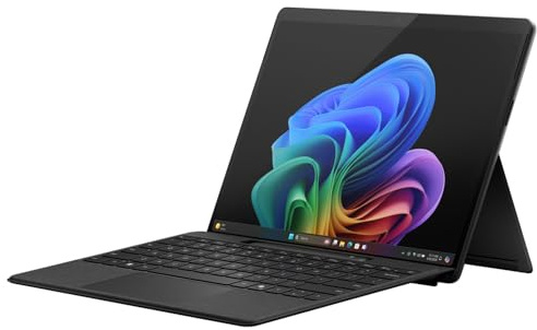 Microsoft Surface Pro 13 (OLED) Copilot+ PC (Snapdragon X Elite/16GB RAM/1TB SSD) - Black - Device Only (Renewed)