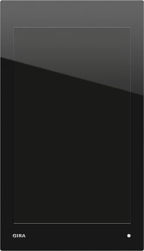 GIRA Raumbediengerät 230Vglas/schwarz 206705