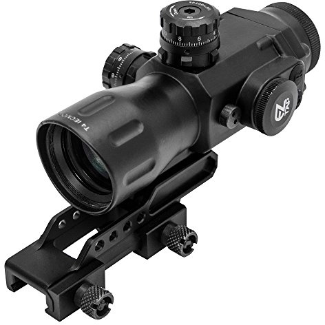 UTG Zielfernrohr UTG Sporting Type T4 Series 4X32 Prismatic Scope - T-Dot, schwarz, OneSize, SCP-T4IETDQ