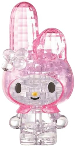 Hanayama Crystal Gallery Series 3D Puzzle 37 Transparent Pieces Sanrio My Melody