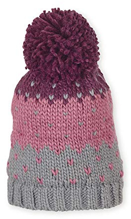 Sterntaler Baby - Mädchen Strickmütze Mütze,, per pack Violett (lila 600), 51 (Herstellergröße: 51)