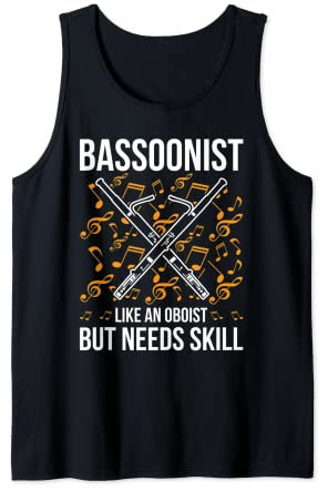 Fagott für Fagott Spieler Fagott Musiker Fagott Fagott Tank Top