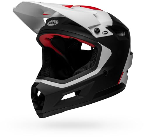 BELL Sanction 2 DLX MIPS Adult Full Face Bike Helmet - Matte Black/White (2023), X-Large